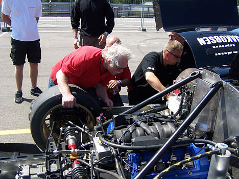 Glimt fra 2. afdeling af Sportscar Endurance Championship 2008.
(Foto: Aquila Racing Cars / Alex Frederichsen)